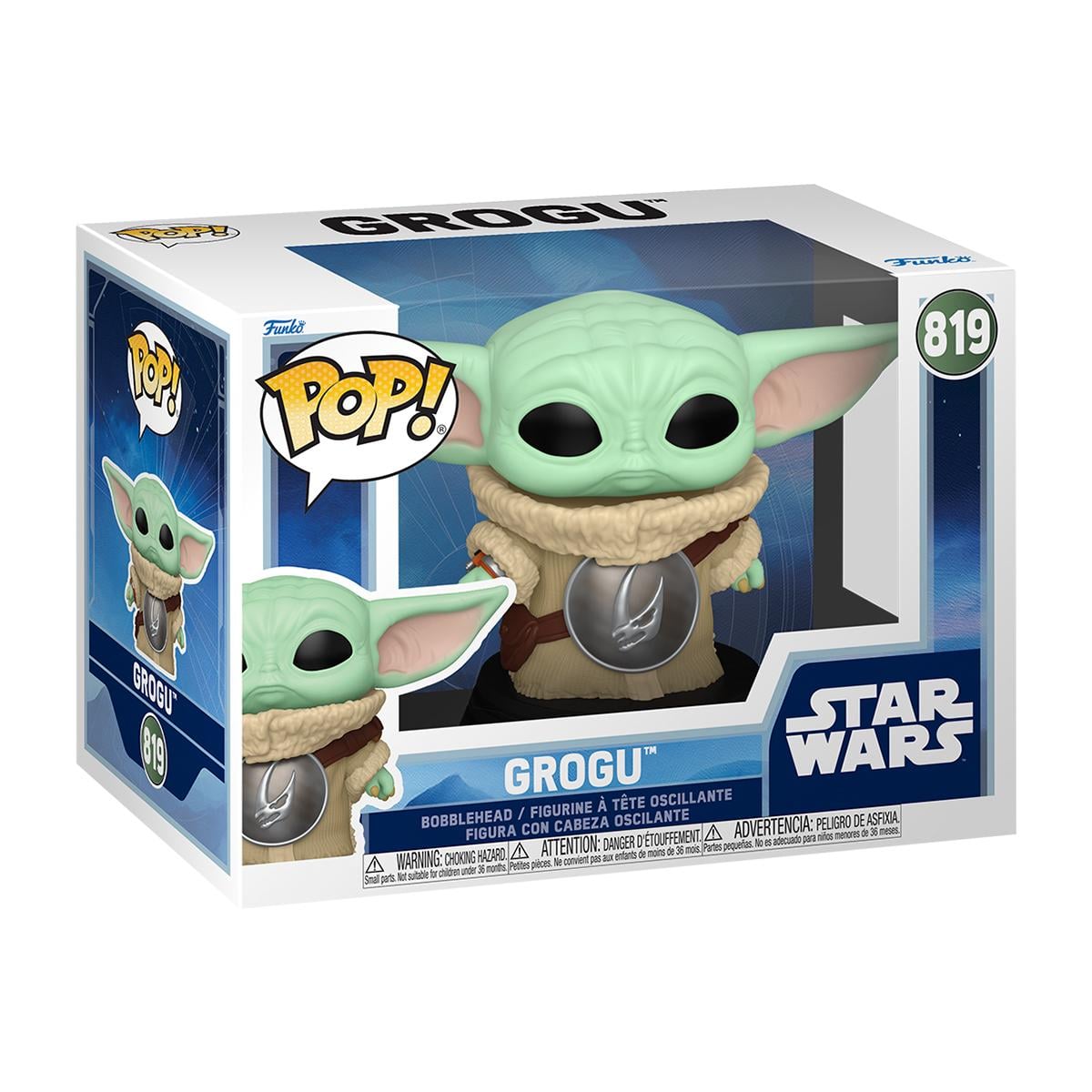 Детская игровая фигурка Funko POP Grogu-Мандалорец The Mandalorian (90447)