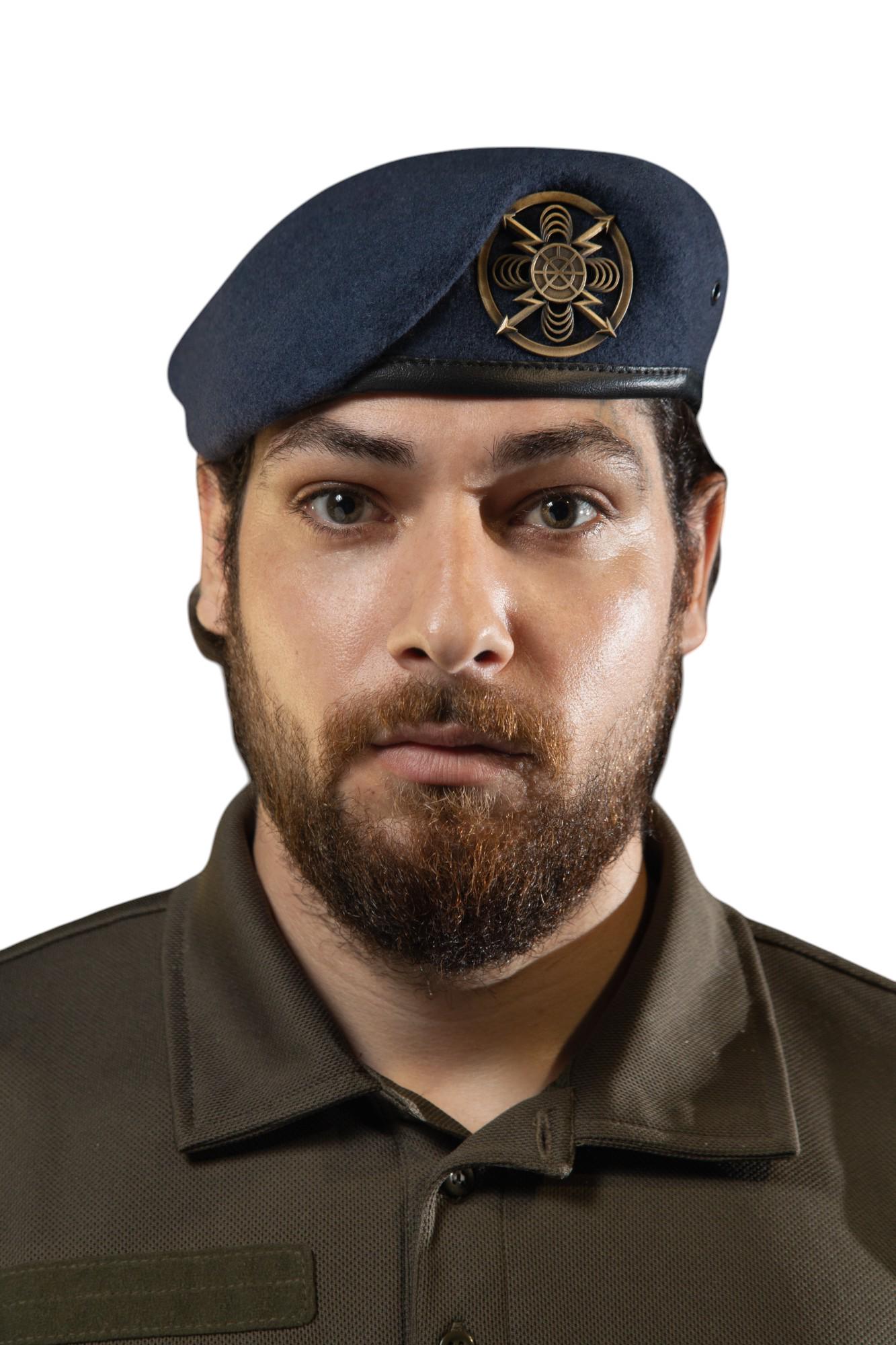 Берет Радиотехнические войска и войска связи L/57-58 см Грозовое небо (29045903)