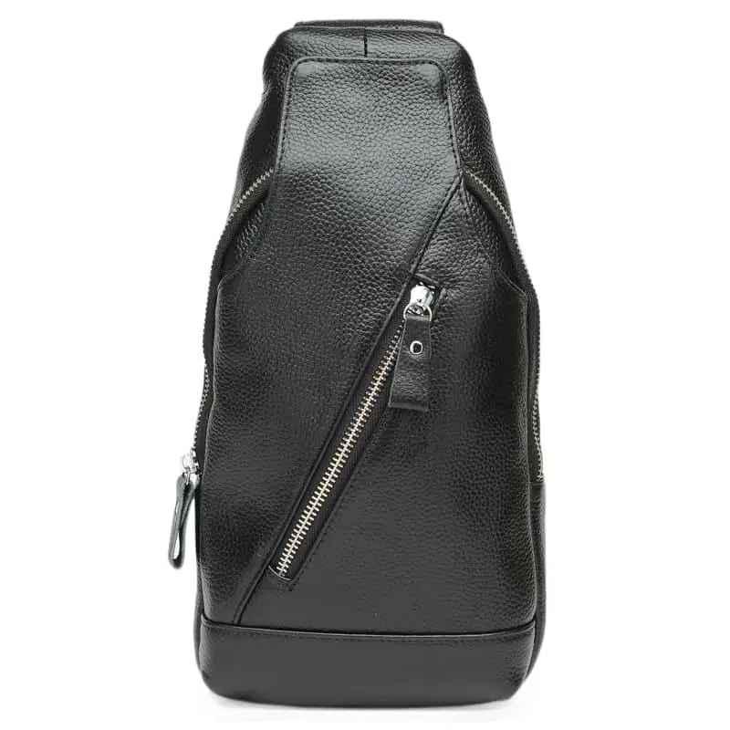 Рюкзак кожаный Keizer k15029 Black