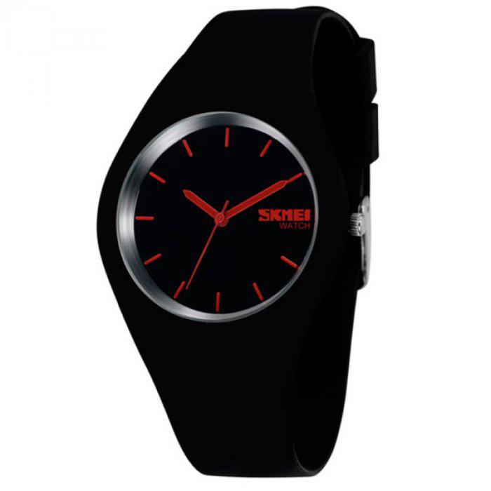 Годинники жіночий Skmei RUBBER 9068 Black (9068_bestNM) - фото 1