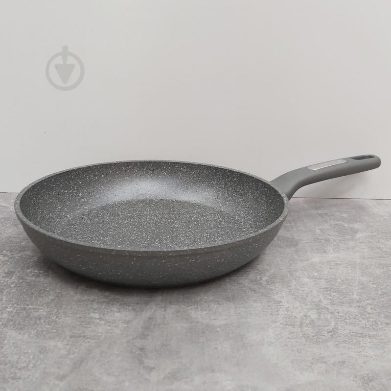 Сковорода Kamille 28 см з алюмінієвим гранітним покриттям KM 4290 GR