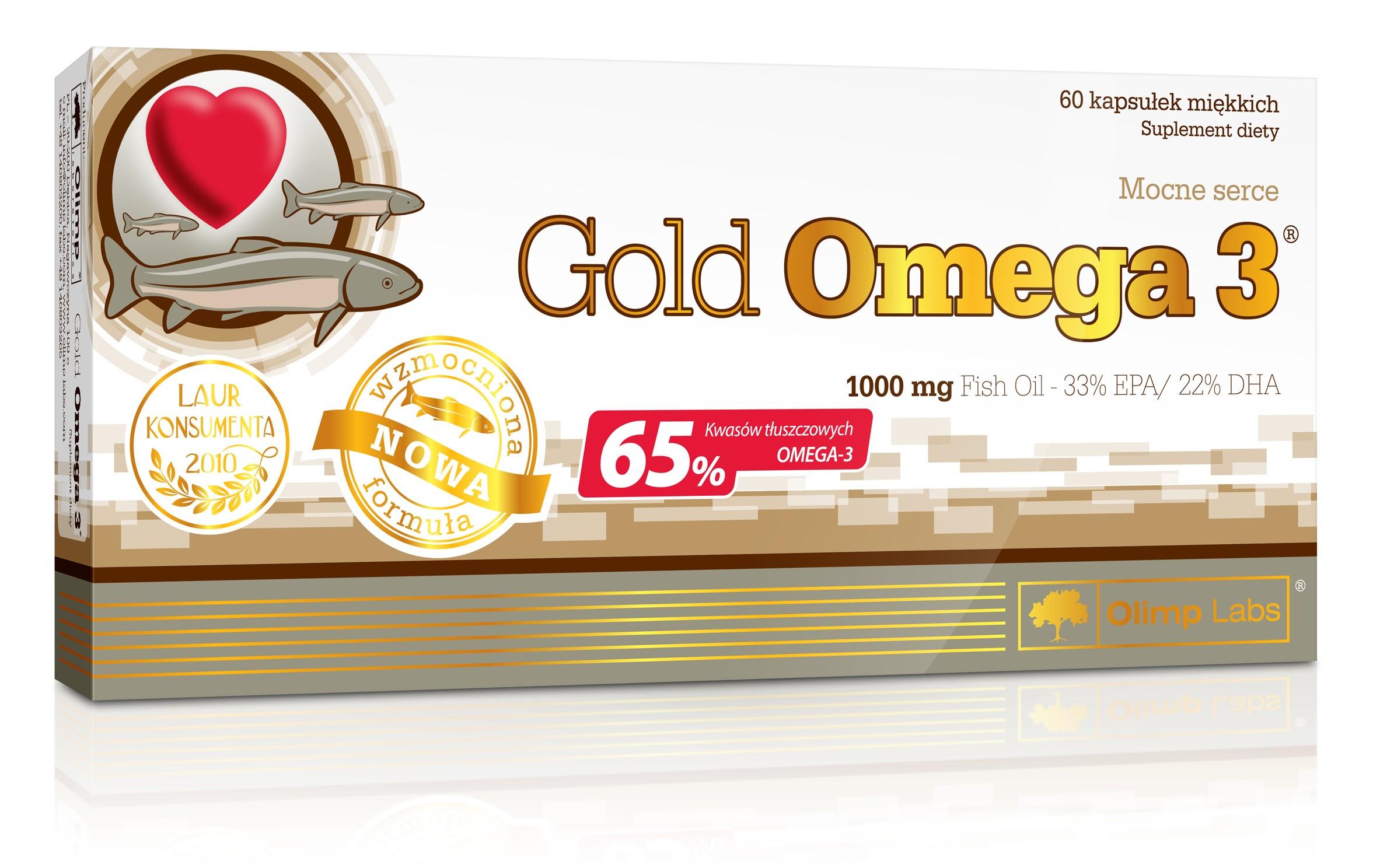 Омега-3 Olimp Gold Omega-3 65 % 60 капсул