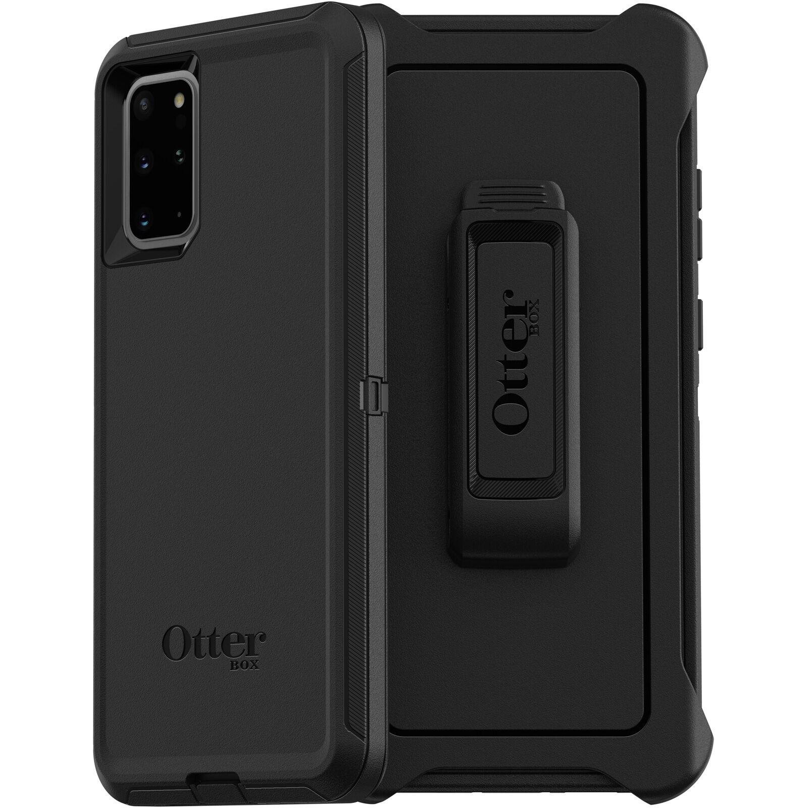 Чохол протиударний із кліпсою підставкою OtterBox Defender Series 77-64156 для Samsung Galaxy S20 Plus (6.7") Black