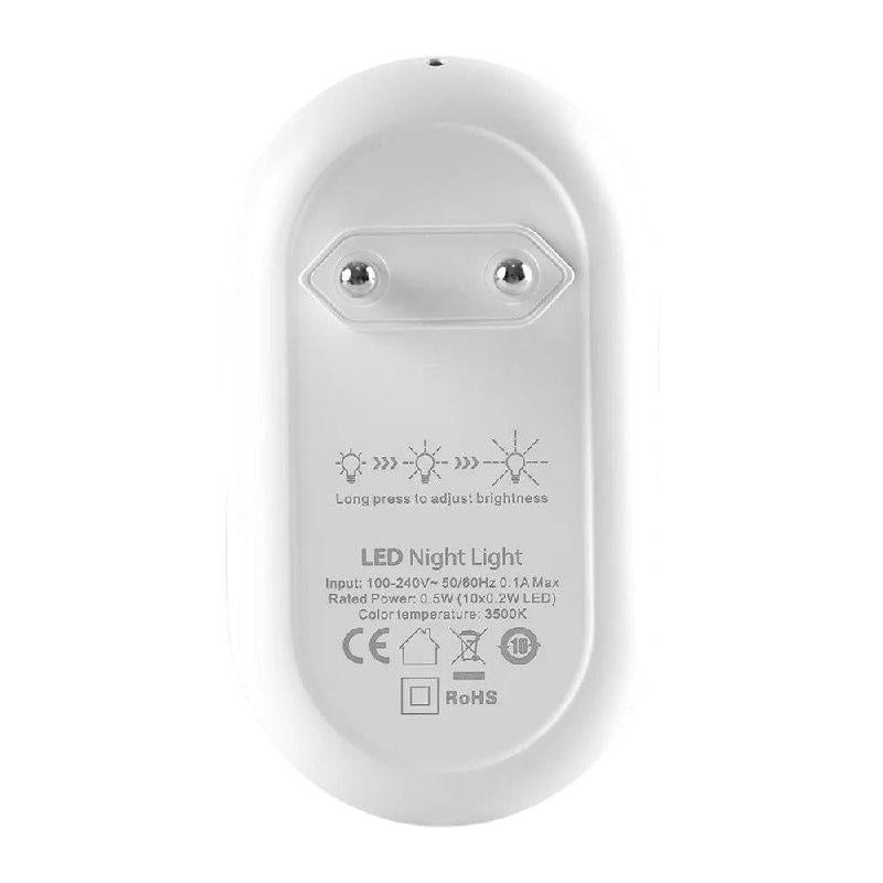 Нічник в розетку для дітей VERON U1 з регулюванням яскравості (2609264406) - фото 5 Нічник в розетку для дітей VERON U1 з регулюванням яскравості (2609264406) - фото 5