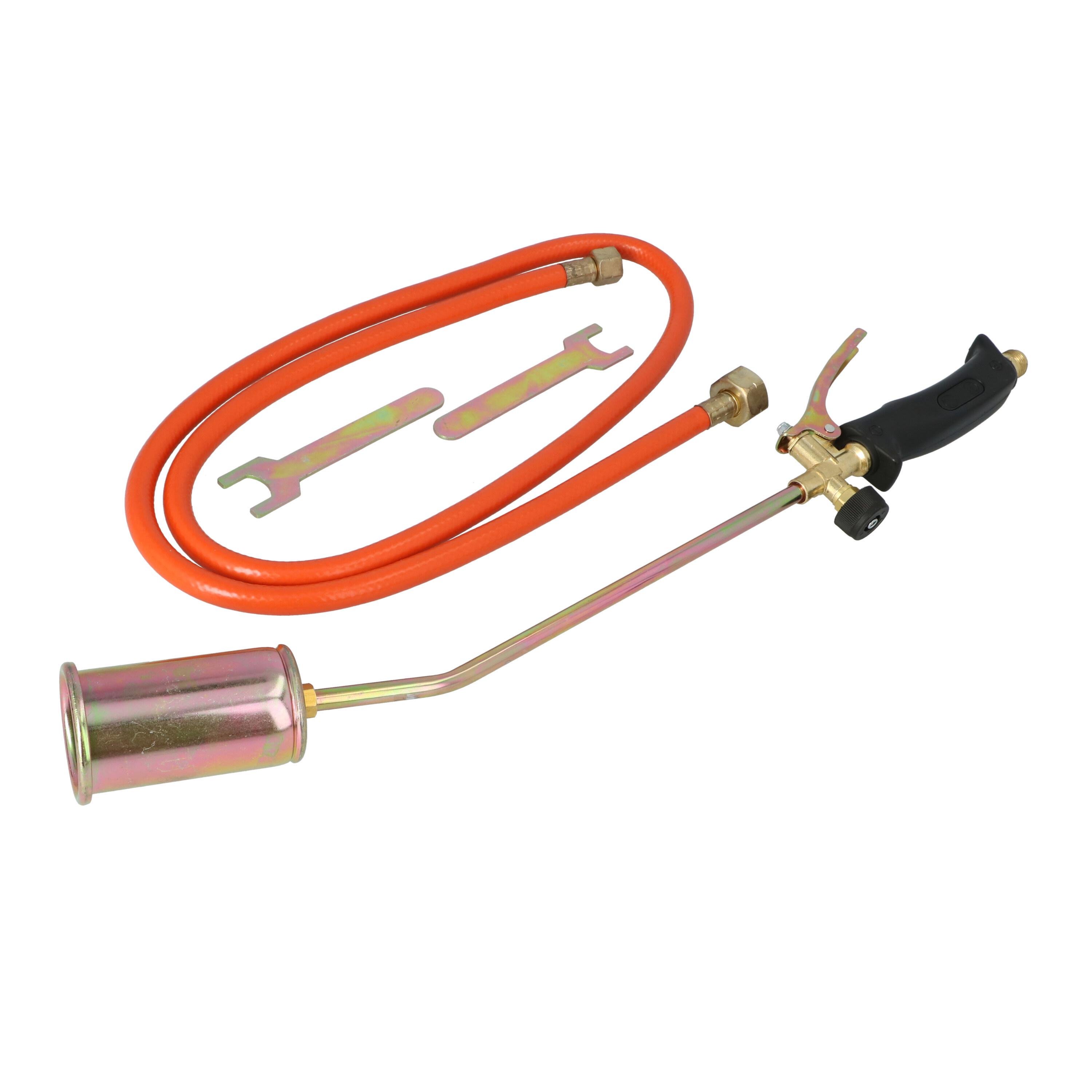 Пальник для руберойду 3 насадки + шланг 1,5 м FasterTools 19,5 кВТ 1850С (Е3225) - фото 4 Пальник для руберойду 3 насадки + шланг 1,5 м FasterTools 19,5 кВТ 1850С (Е3225) - фото 4