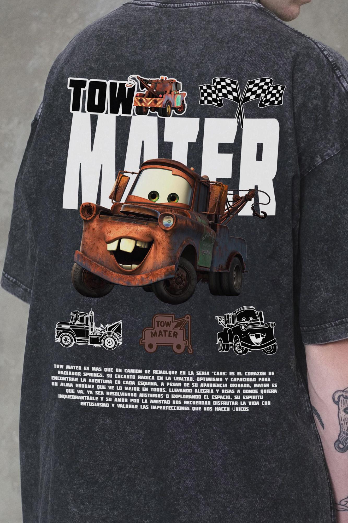 Футболка оверсайз Without Washed Tow Mater S/M Black (S/M8056388 8056389) - фото 2 Футболка оверсайз Without Washed Tow Mater S/M Black (S/M8056388 8056389) - фото 2