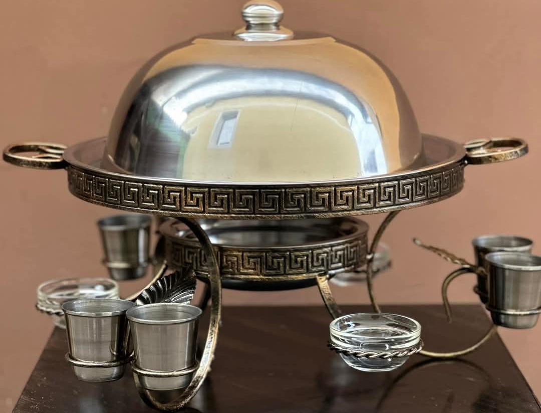 Садж греческий 3 соусника/6 рюмок (26250963)