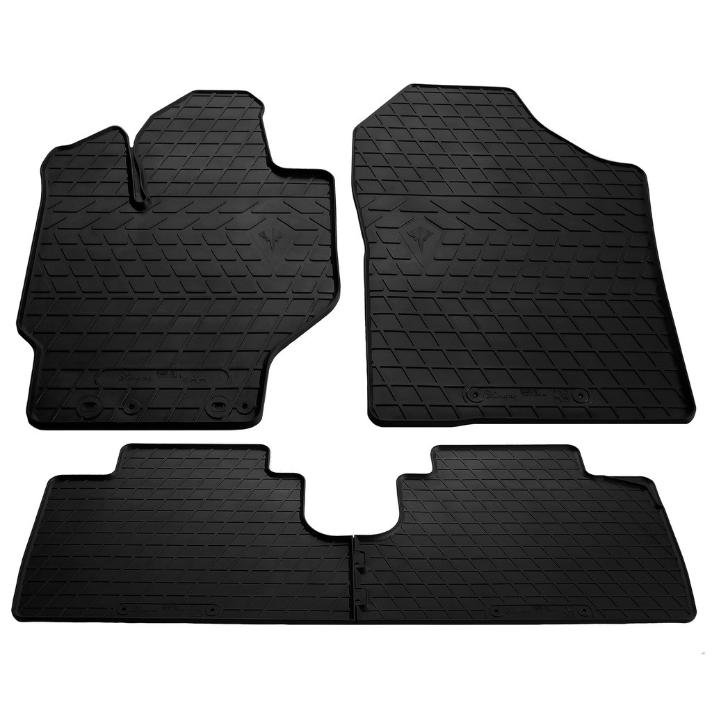 Автоковрики Stingray Toyota Yaris NHP13/NSP13/NCP13/KSP13/NLP13 2010- 4 шт. Черный (1538300671)