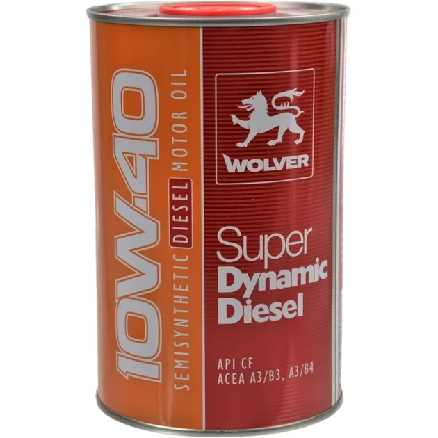 Моторное масло WOLVER SUPER DYNAMIC DIESEL SAE 10W-40 1 л (14909)