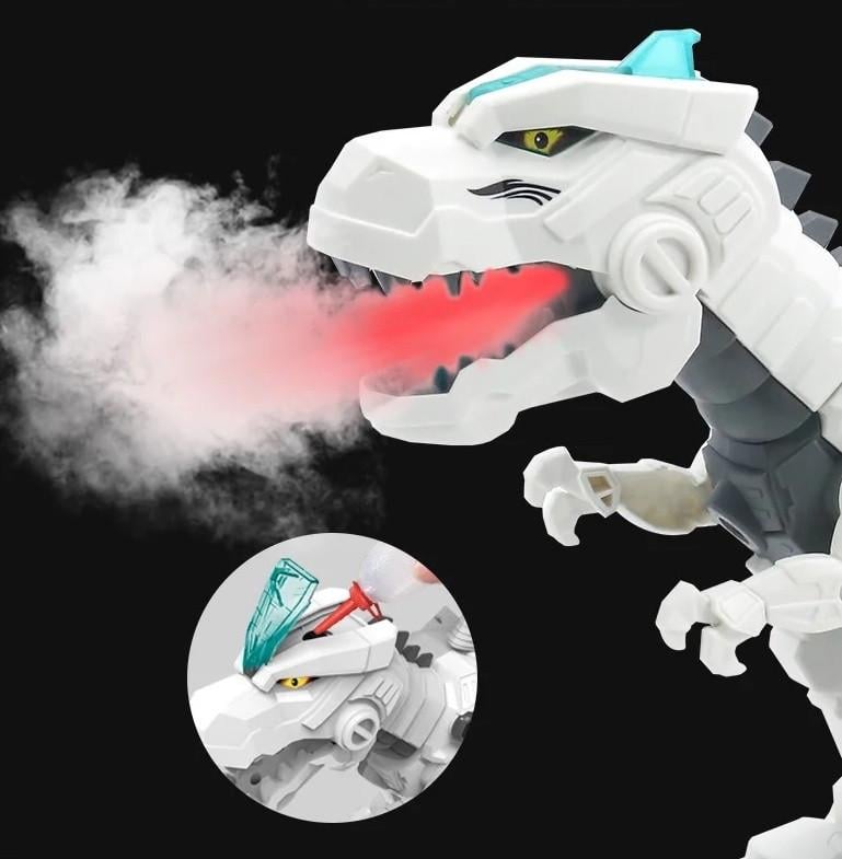 Інтерактивний Робот-Динозавр пускає пар/стріляє стрілами на присосках (28443862) - фото 5 Інтерактивний Робот-Динозавр пускає пар/стріляє стрілами на присосках (28443862) - фото 5