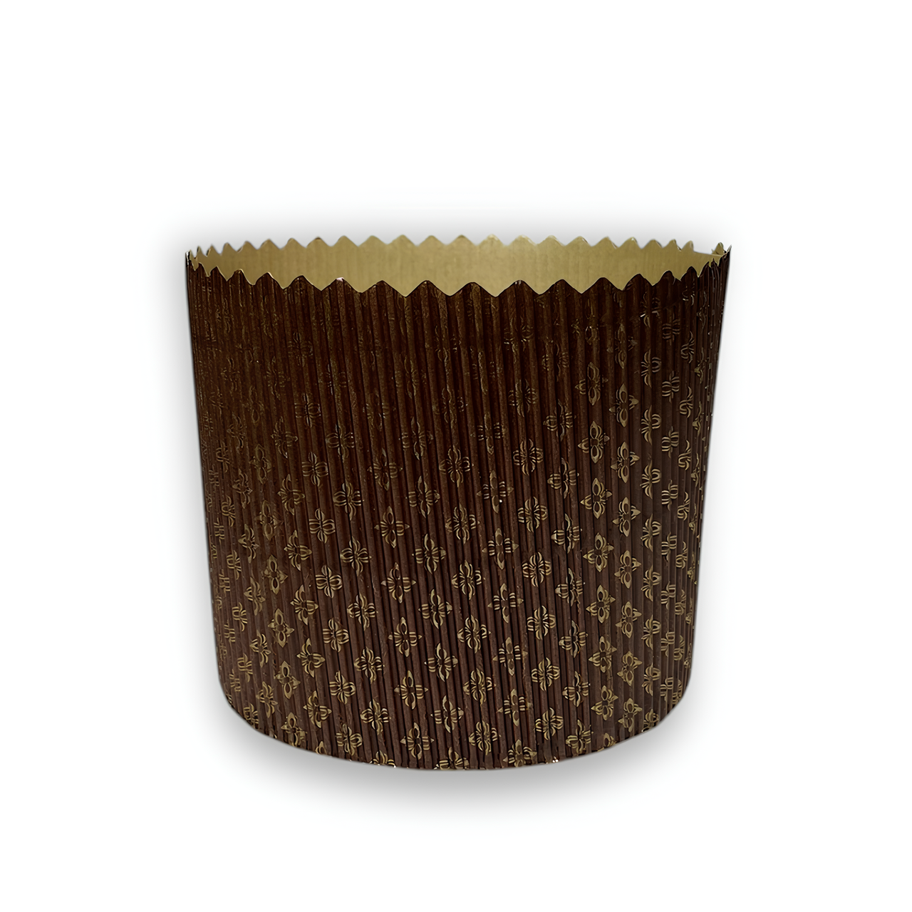 Форма для панетоне Good Baking з перфорацією 7 шт. 130х115 мм Темно-коричневий (PN018) - фото 4