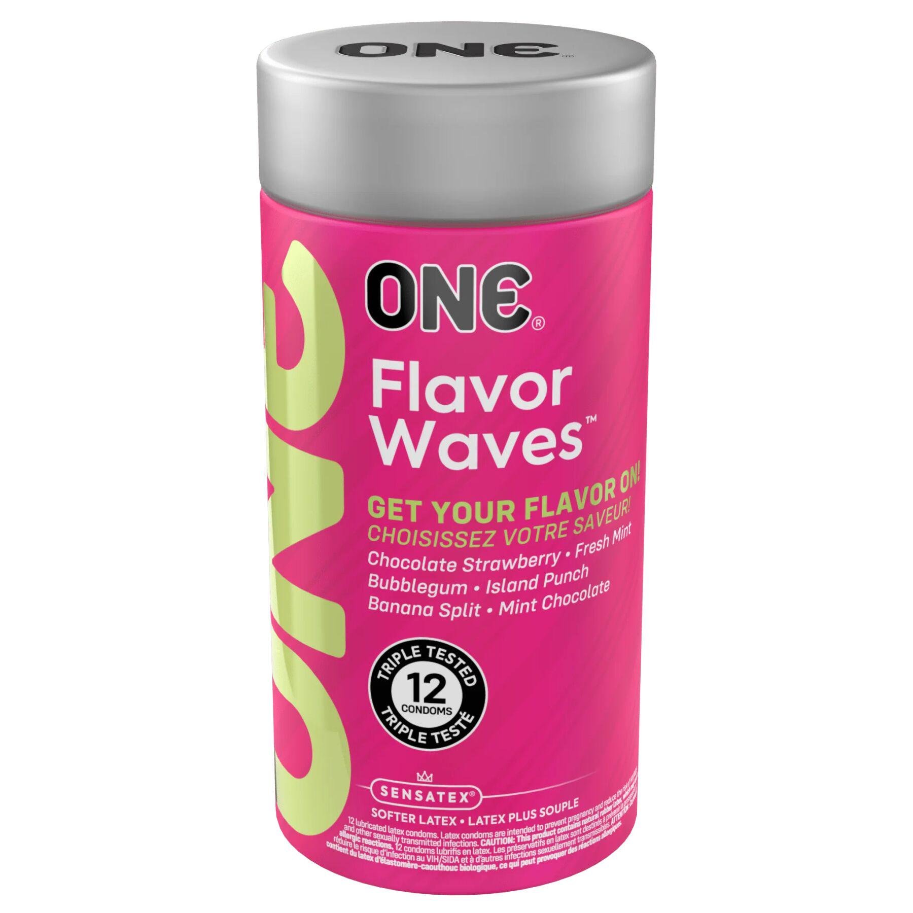 Презервативы ONE Flavor Waves 12шт. (UCIU000197)