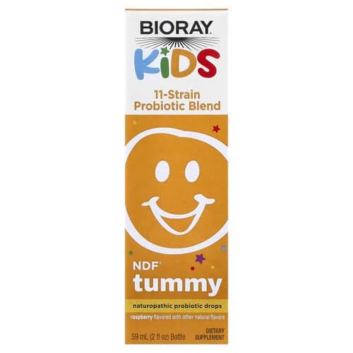 Пробиотики и Энзимы для детей Bioray Kids NDF Tummy 11-Strain Probiotic Blend 60 мл (BRY-46595)
