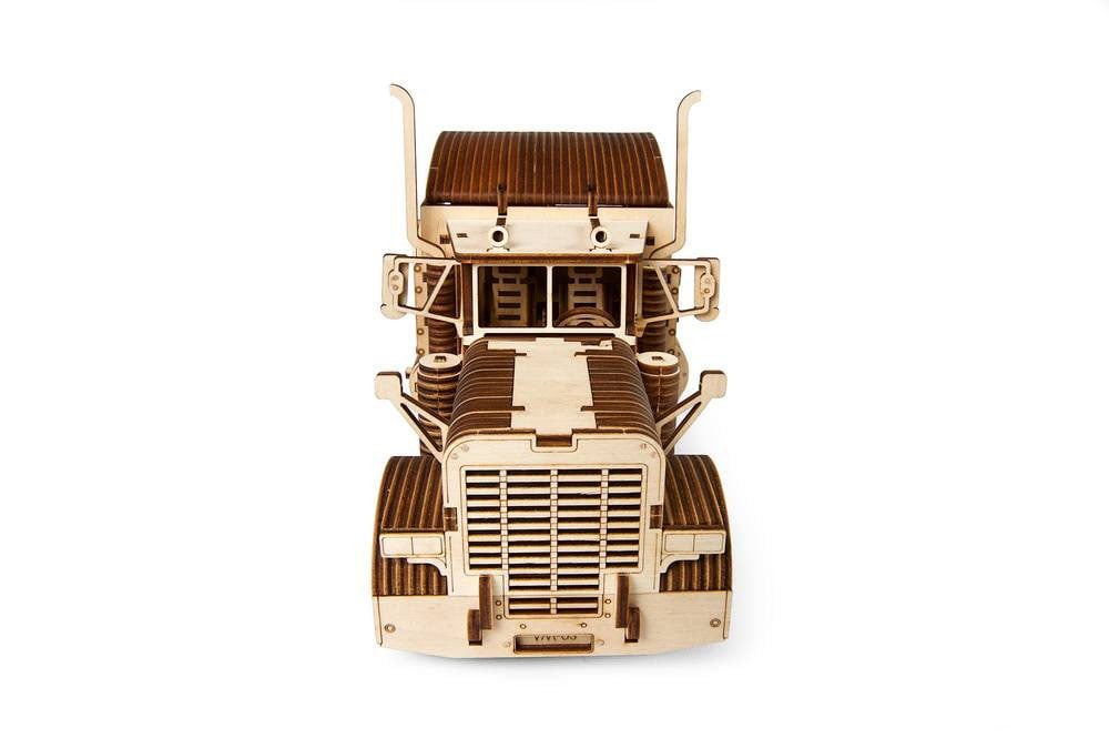 3D пазл механический UGEARS Тягач VM-03 - фото 3 3D пазл механический UGEARS Тягач VM-03 - фото 3