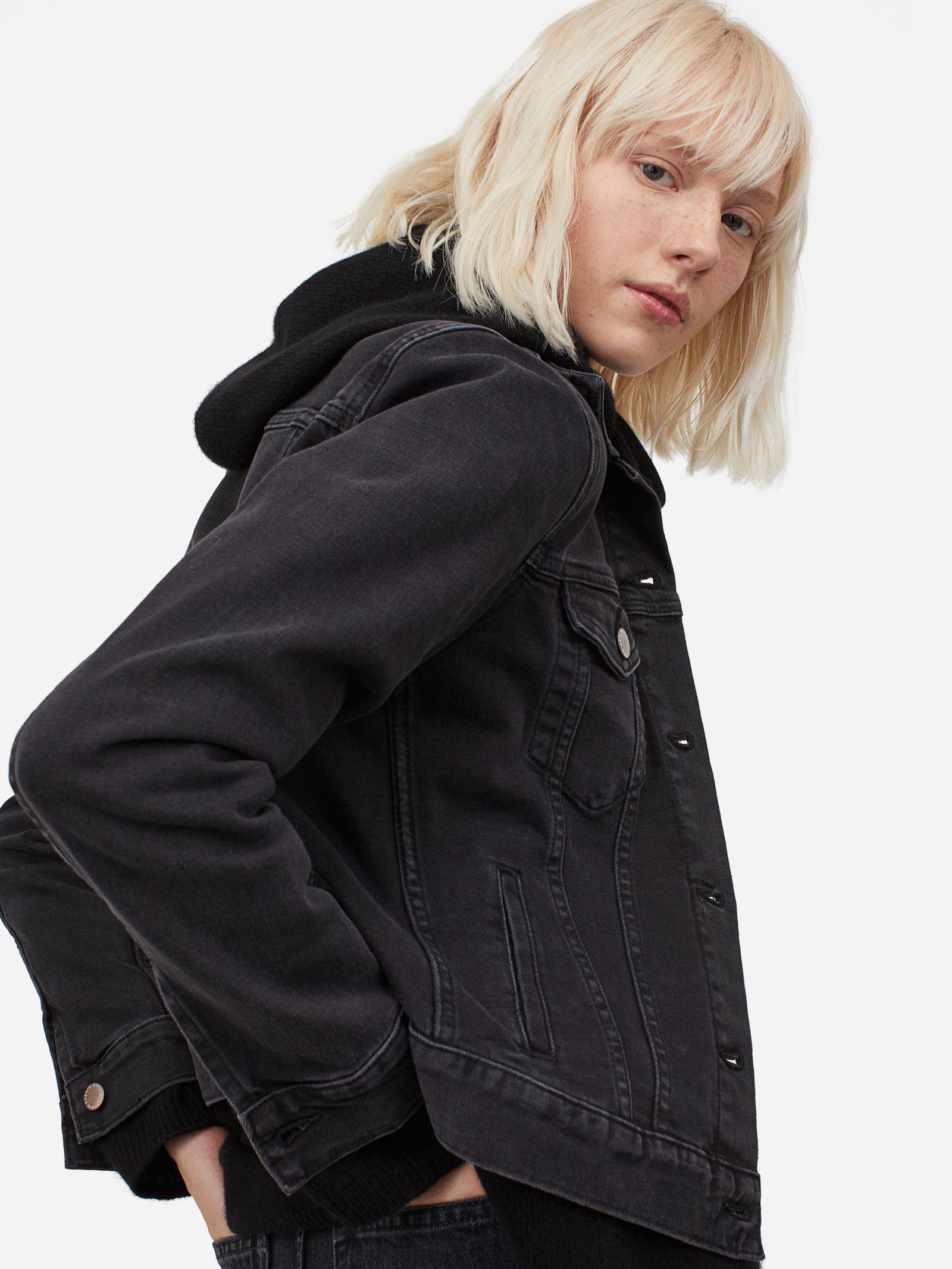 Куртка женский H&M р. 40 Черный (399061032b39) Куртка женский H&M р. 40 Черный (399061032b39)