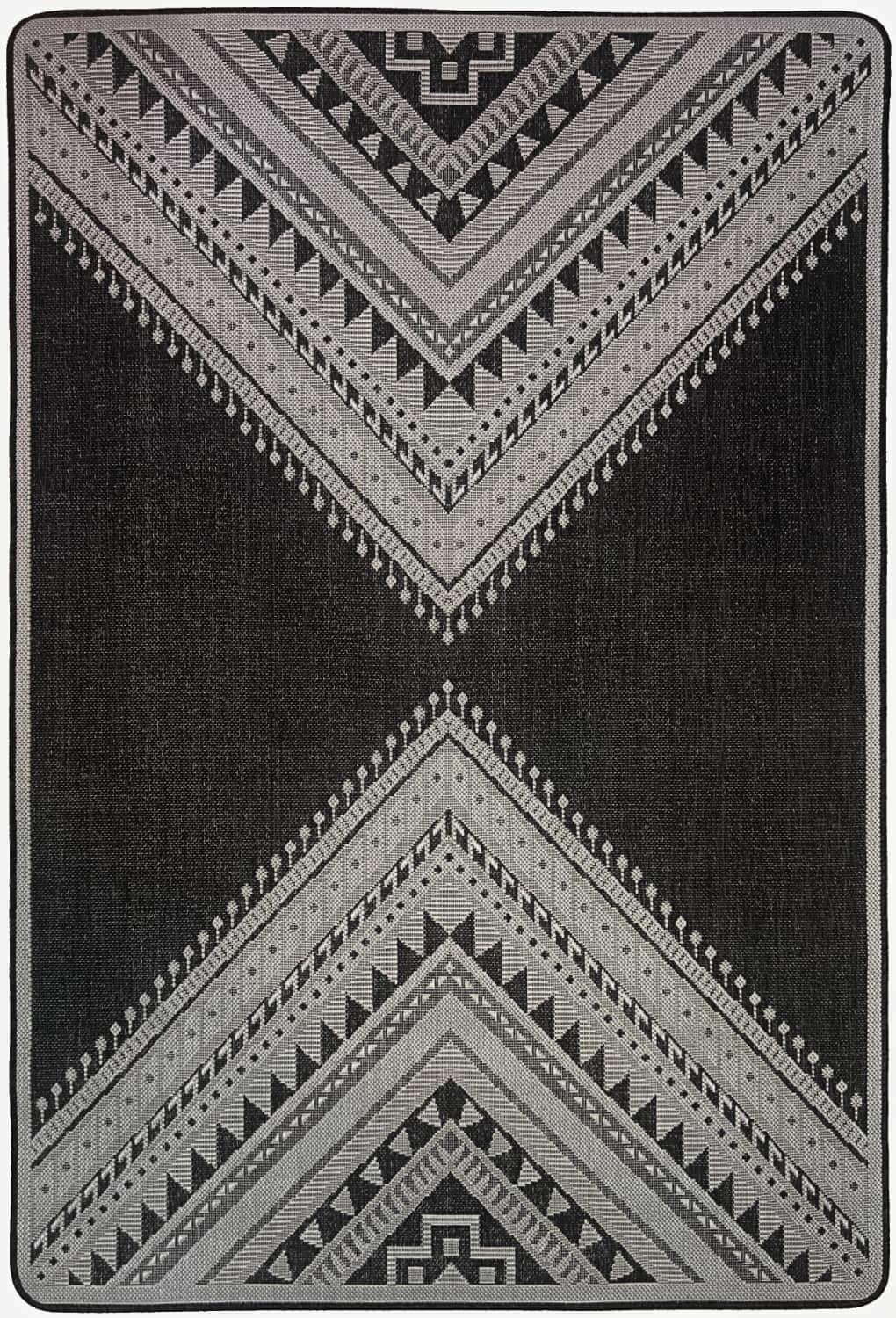 Ковер безворсовый Chili Etno dark 67x180 см (97420618)