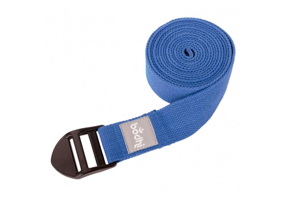 Ремень для йоги Bodhi Asana 250х3,8 см Синий (3502)