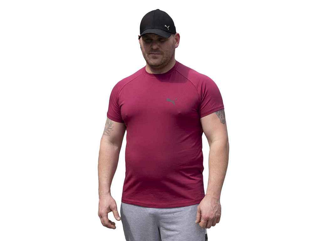 Футболка мужская SHOVKUN S Бордовый (21632967)