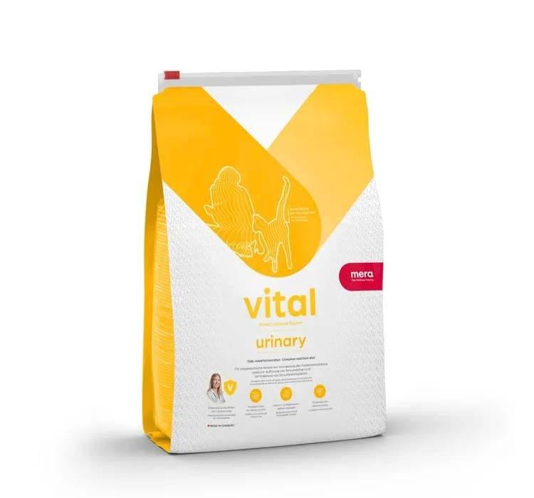 Корм сухой лечебный MERA Vital Cat Urinary для кошек с заболеваниями органов мочеиспускания 750 г (403224)
