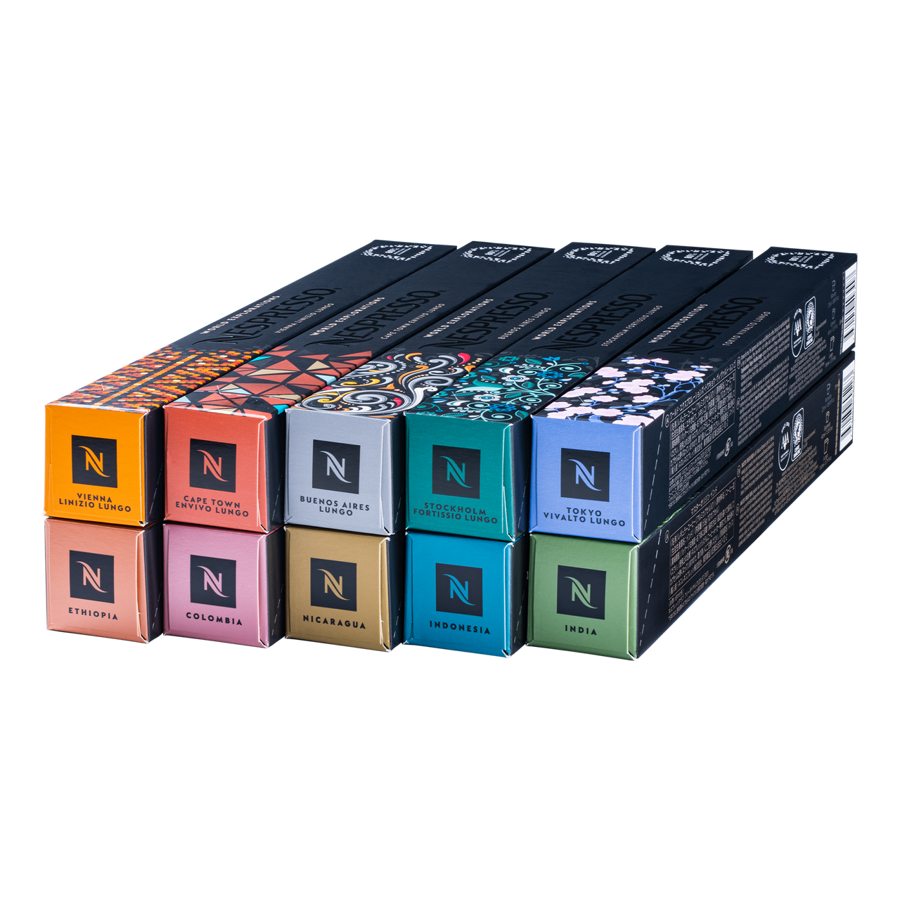 Набор кофе в капсулах Nespresso Lungo Set 100 капсул