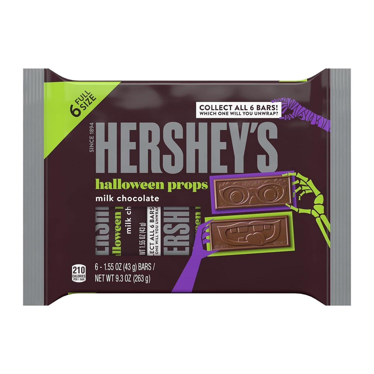 Конфеты Hershey's Halloween Props Milk Chocolate 263 г (1752835505)