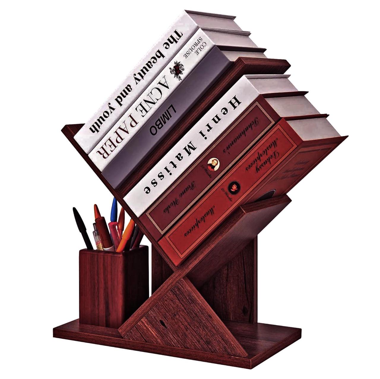 Полка книжная настольная из дерева Варасалио Савоярди (КПА-009915)