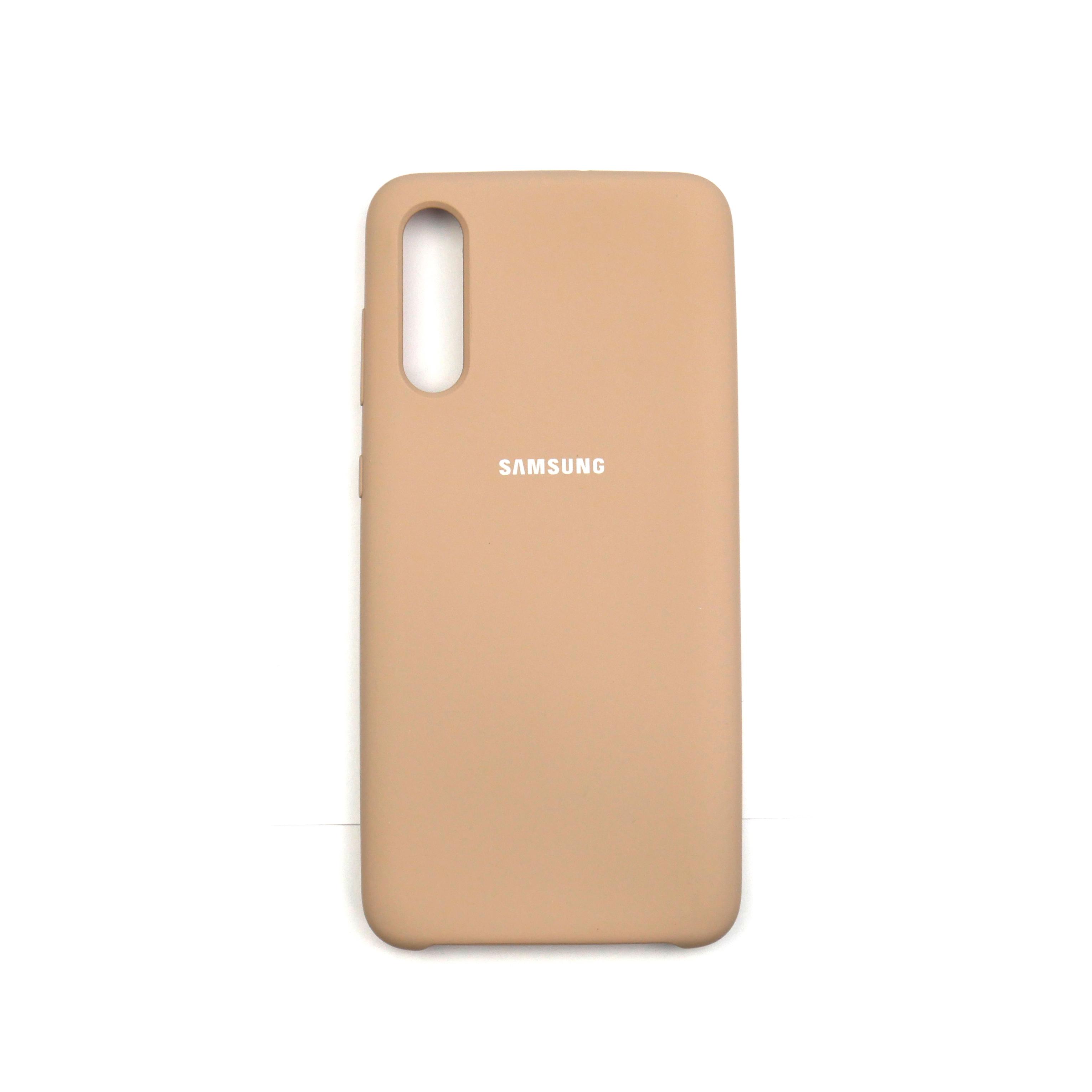 Чехол Jelly Silicone Case Samsung A70S Pink Sand (19)