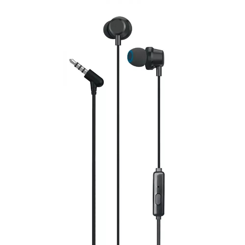 Наушники проводные Proove Scape J1 с 3,5 мм mini-jack с микрофоном Black (WESJ10000801)