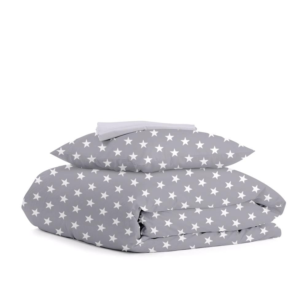 Комплект подросткового постельного белья Cosas Stars Big Grey Grey 160х220 см (4822052044018)