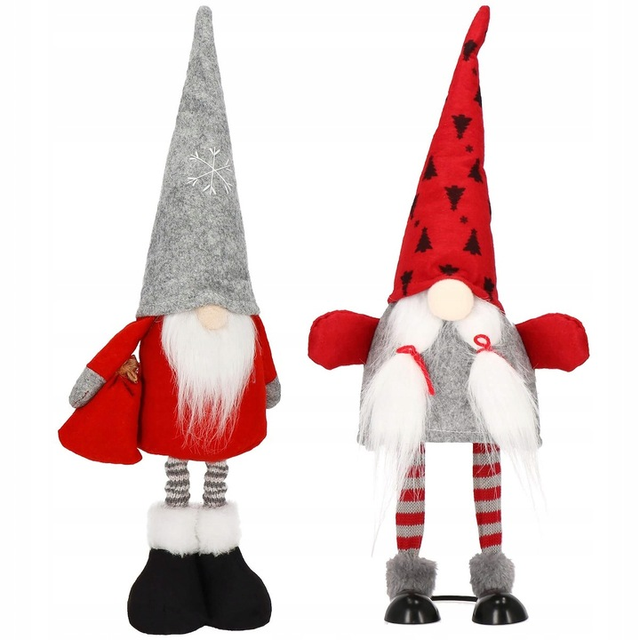 Декоративна іграшка Springos Різдвяні гноми Містер та Місіс 40х20 см (21693025)