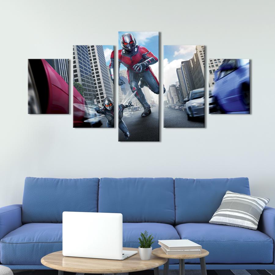 Картина на холсте Ant-Man and The Wasp, Marvel 112x54 см (1450-52)