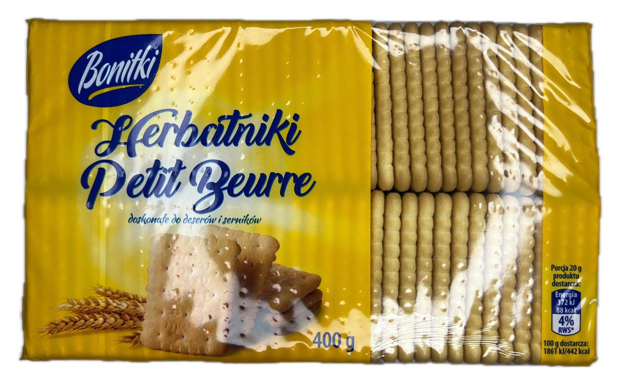 Печенье масляное Bonitki Herbatniki Petit Beurre 400 г