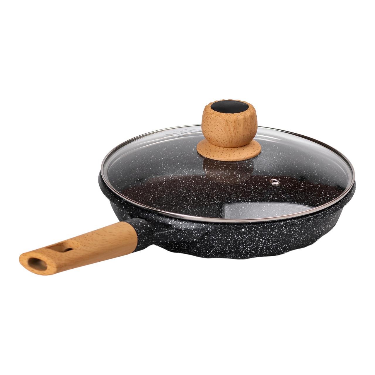 Сковорода алюминиевая MGC с антипригарным покрытием 24 см Черный - фото 5 Сковорода алюминиевая MGC с антипригарным покрытием 24 см Черный - фото 5