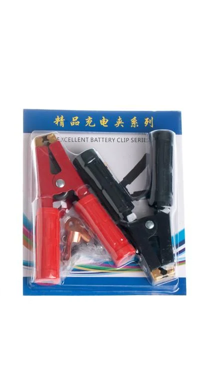 Зажим аккумуляторный типа Крокодил медь/латунь (P-1149)