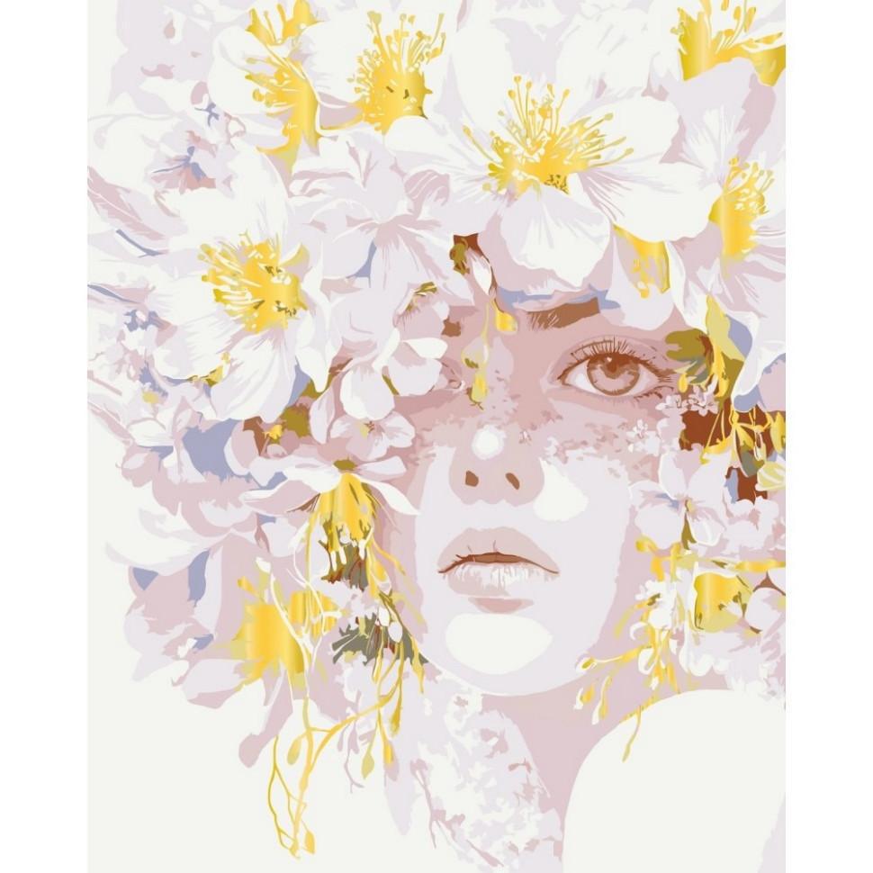 Картина по номерам ART CRAFT Золотистые тычинки с металлизированными красками 40x50 см (10190-AC)