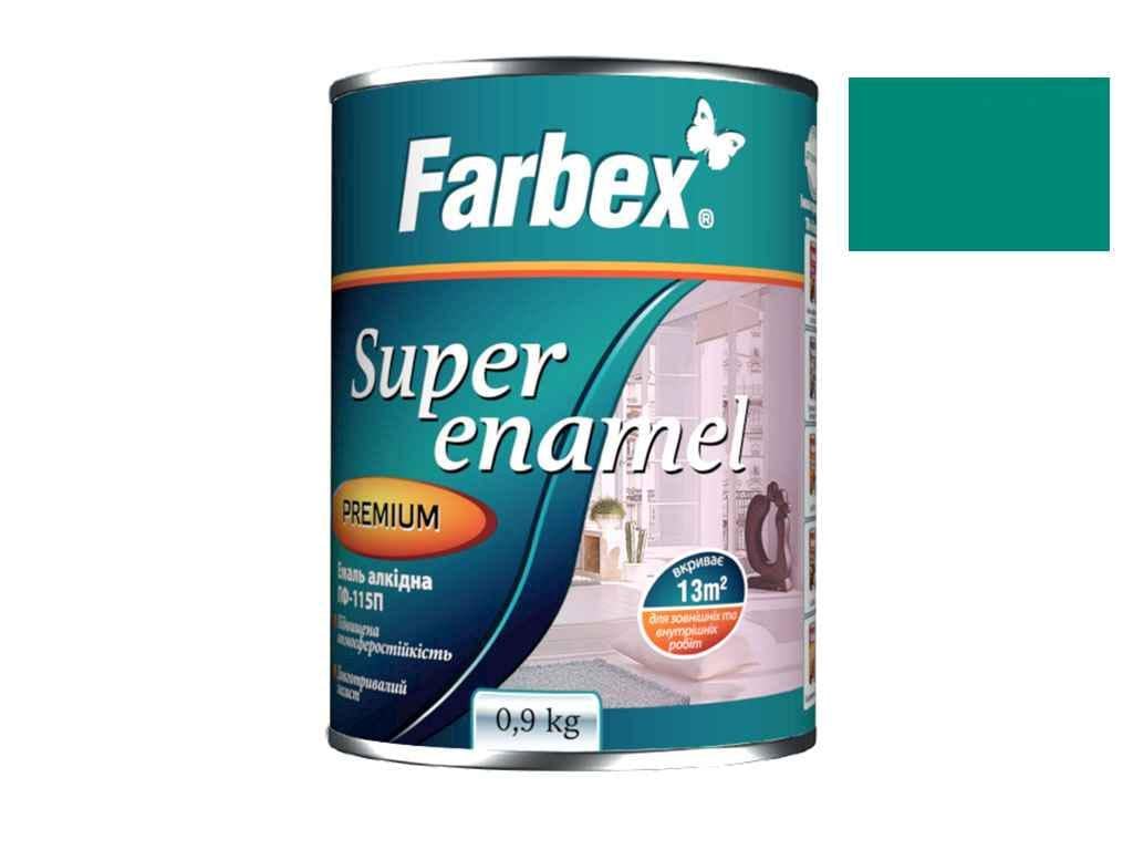 Емаль алкідна ПФ-115 Farbex 900 г Бірюзовий (483781)