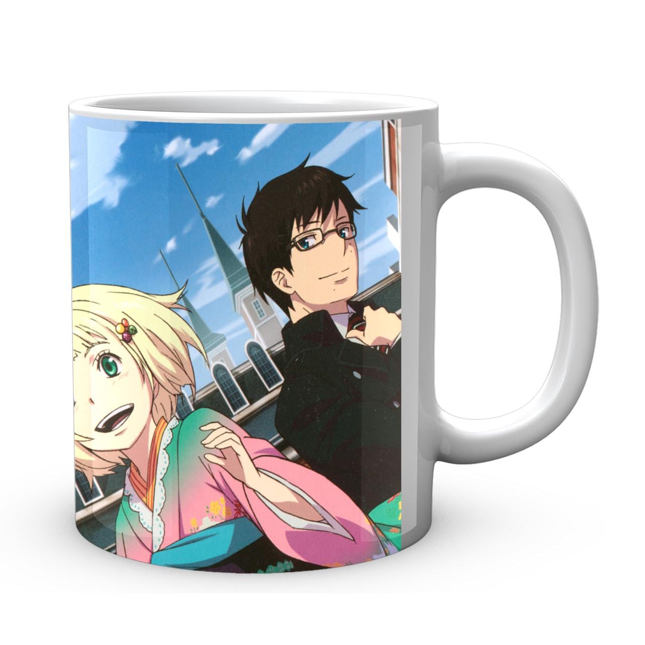 Чашка Geekland Blue Exorcist Рин Юкио Шиоми 330 мл (BE 02.18)