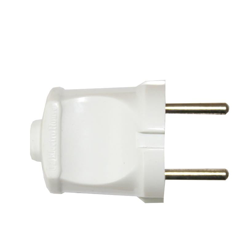 Вилка без заземлення EH-2125 Білий