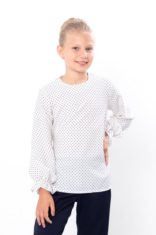 Блуза для дівчинки Носи своє 122 см Білий (10296) Блуза для дівчинки Носи своє 122 см Білий (10296)