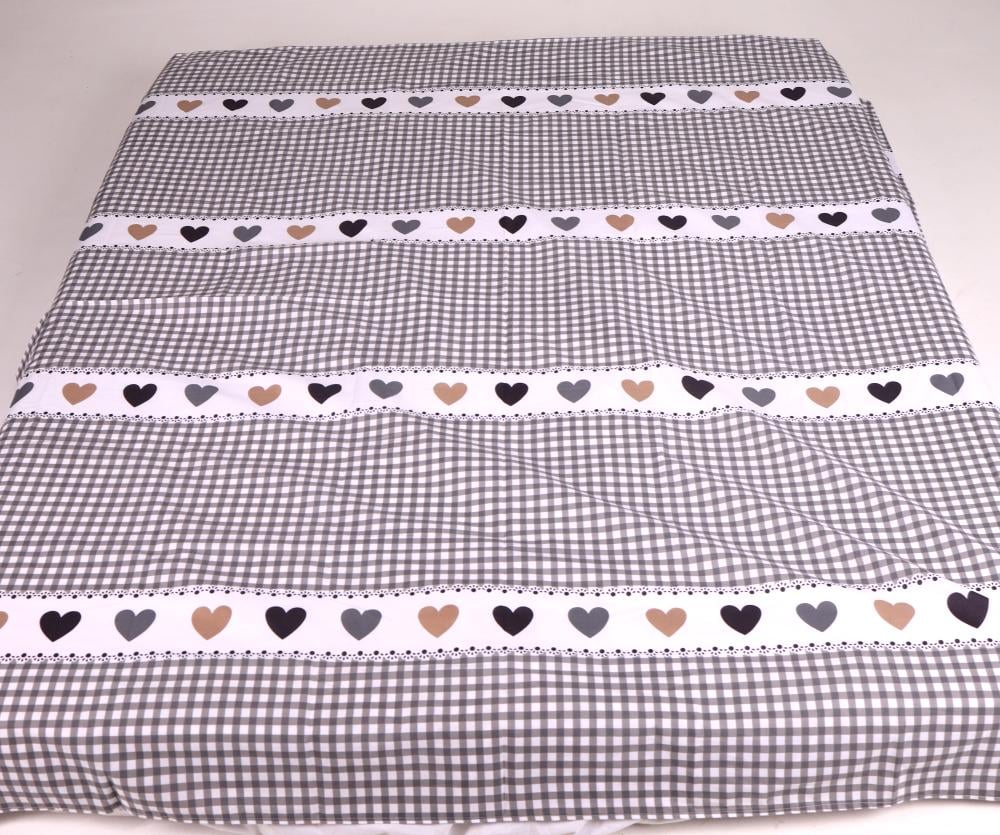 Комплект постільної білизни PaniPava Beige Hello Kitty бязь 155х215 см (10100870) - фото 3