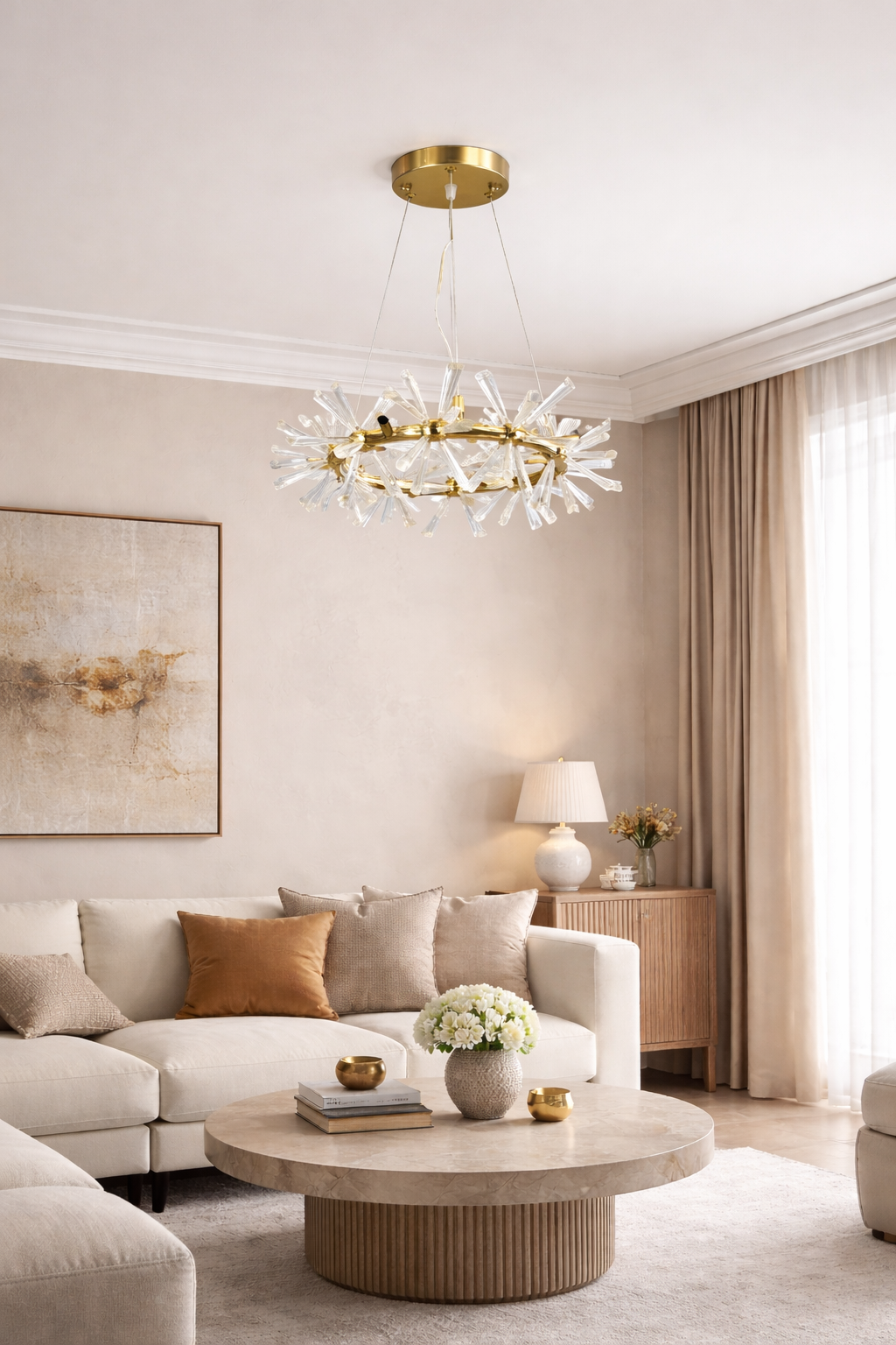 Люстра Lumière Orbit 10 ламп G4 220V без ламп в комплекте (20181/400GD)