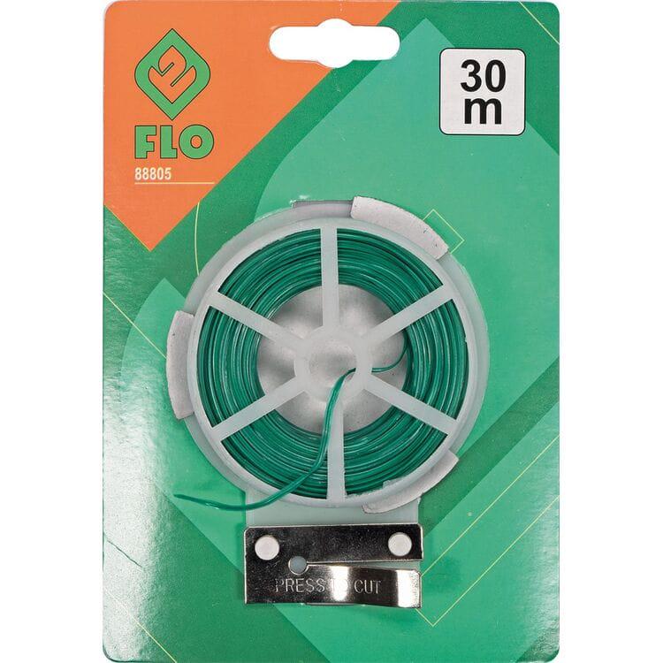 Проволока для подвязывания деревьев изолированная Flo с диспенсером 30 м (88805)