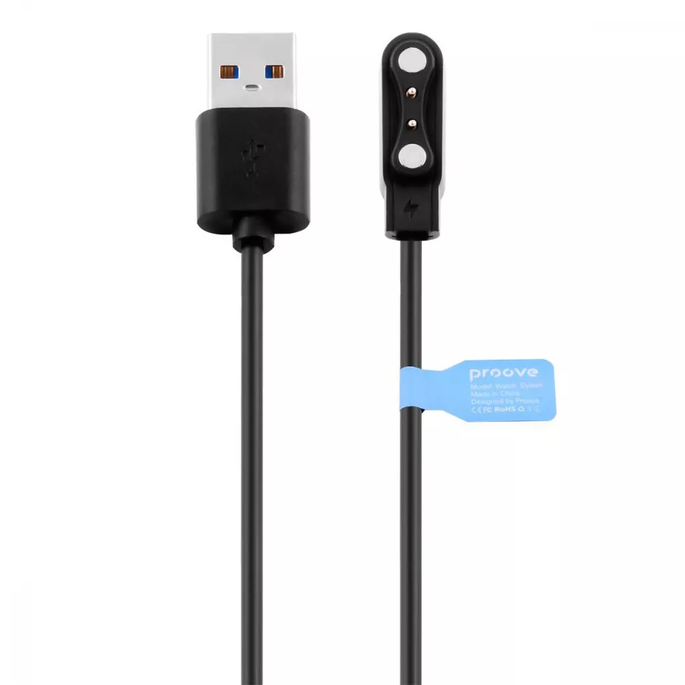 Кабель для смарт-годин Proove Quantum 50 см Black (25307838)