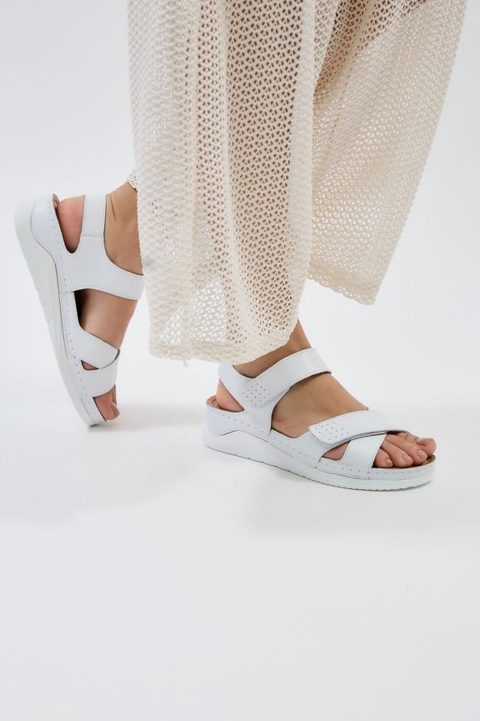 Босоніжки жіночі LONZA 198384 р. 36 Білий (21037_36)