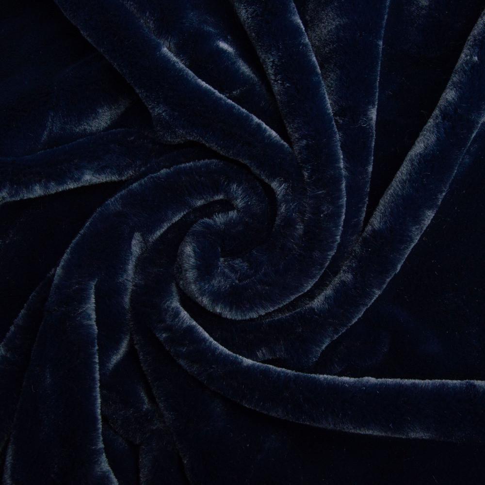Тканина штучне хутро Ванкувер 1252 Темно-синій (2362314562)