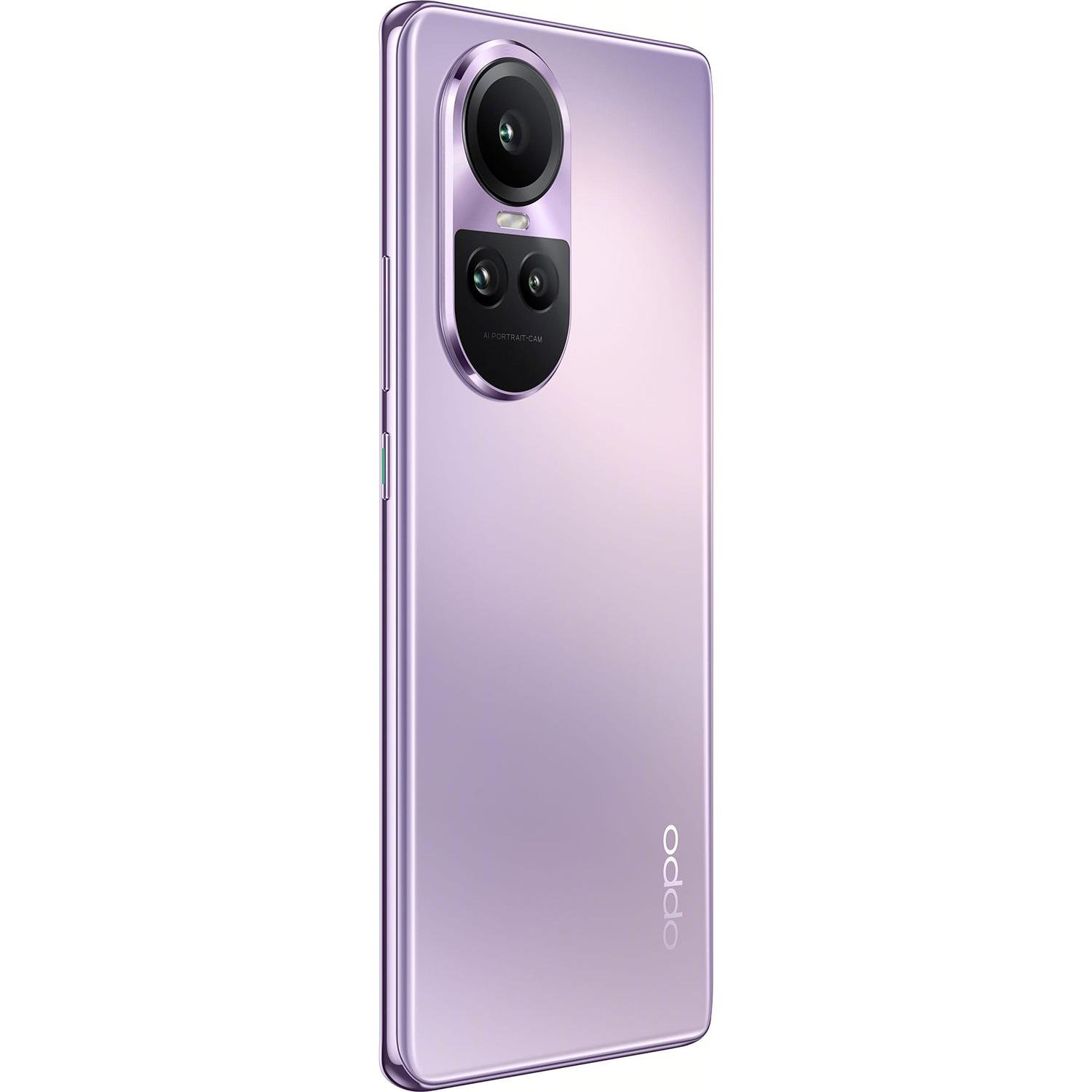 Смартфон Oppo Reno10 Pro 5G 12/256GB Glossy Purple Global Version - фото 6