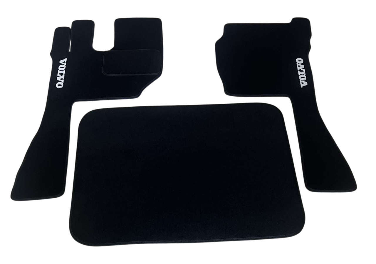 Коврики в салон ворсові для Volvo FH 12-16 2020+ євро 6 5 шт. Чорний (27326895)