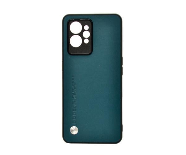 Кожаный чехол - накладка CODE Tactile Experience для Realme GT2 Pro Зелёный