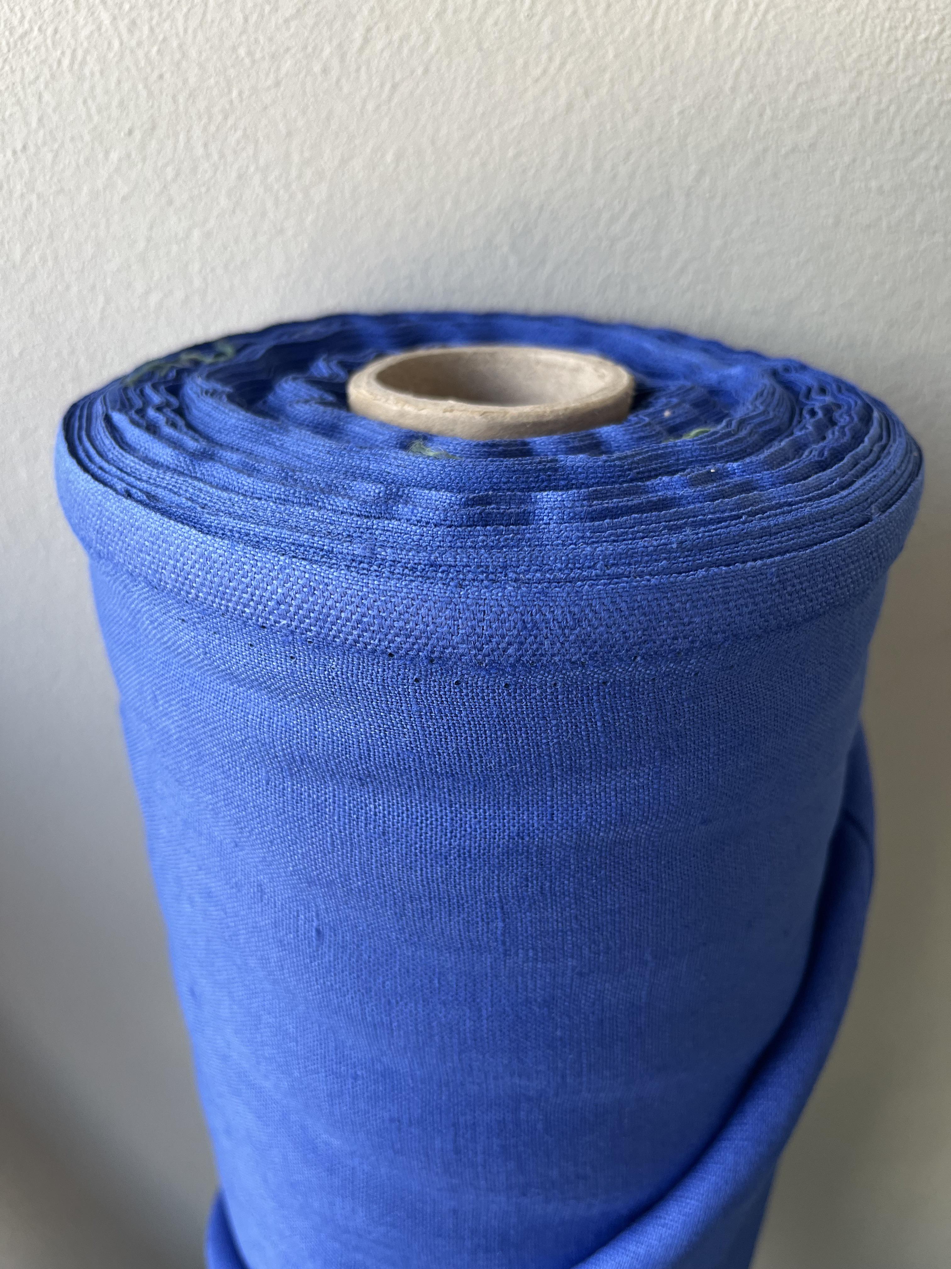 Ткань костюмная смягченная Linen Plus 100% лен 143 см 194/1560 Электрик - фото 2 Ткань костюмная смягченная Linen Plus 100% лен 143 см 194/1560 Электрик - фото 2