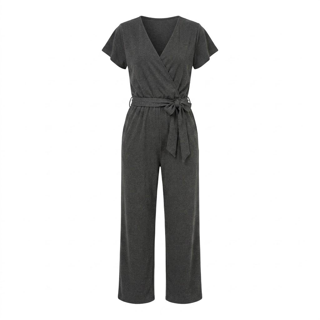 Комбінезон жіночий Women Jumpsuit L Графіт (35687917)